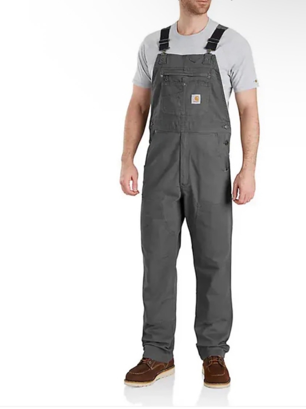 Carhartt Men's Overalls - Rugged Flex Canvas Bib Overall NEW